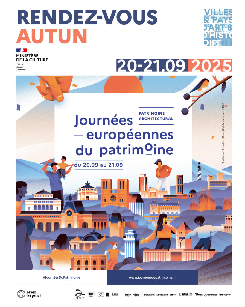 Journées européennes du patrimoine 2025 : les 20 et 21 septembre à Autun