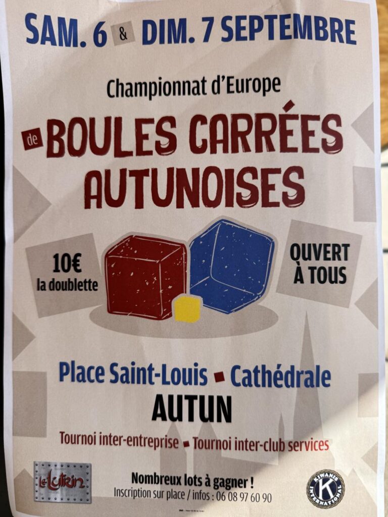 Championnat des boules carrées 2025 : tradition et convivialité