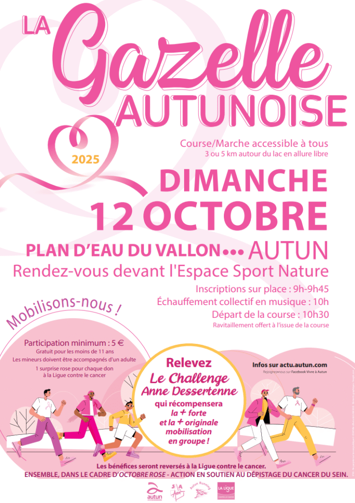 Octobre Rose 2025 : une course solidaire au plan d’eau du Vallon
