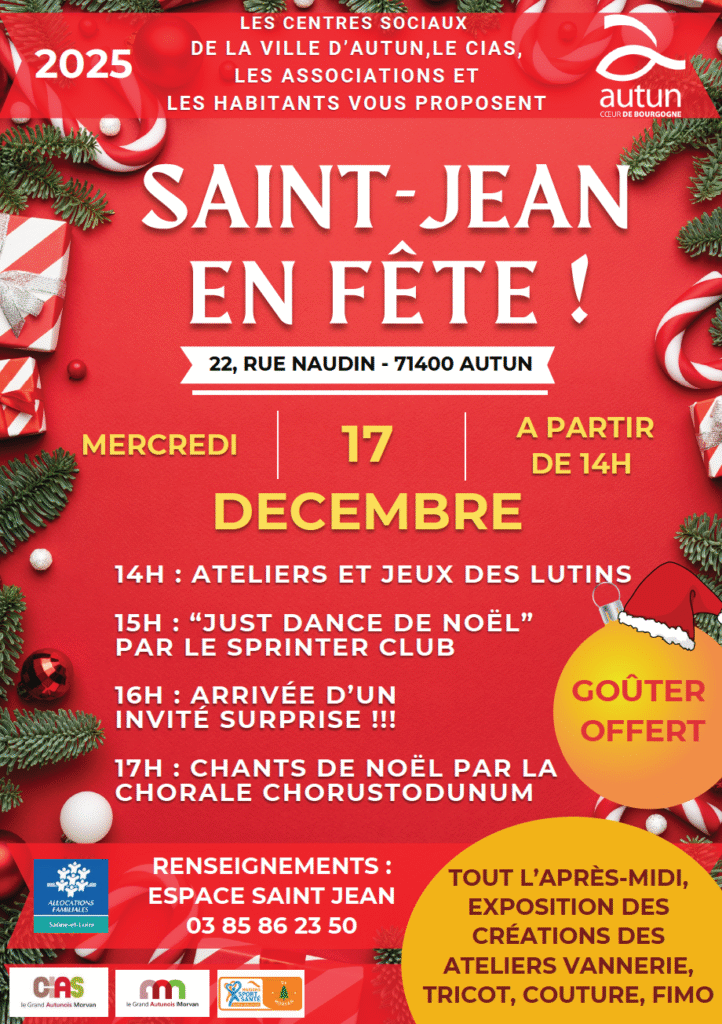 Saint-Jean en fête : un après-midi magique le 17 décembre