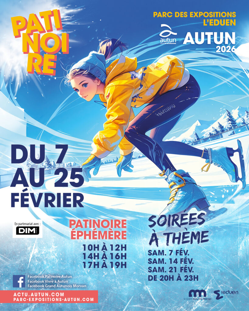 La patinoire fait son grand retour à Autun du 7 au 22 février
