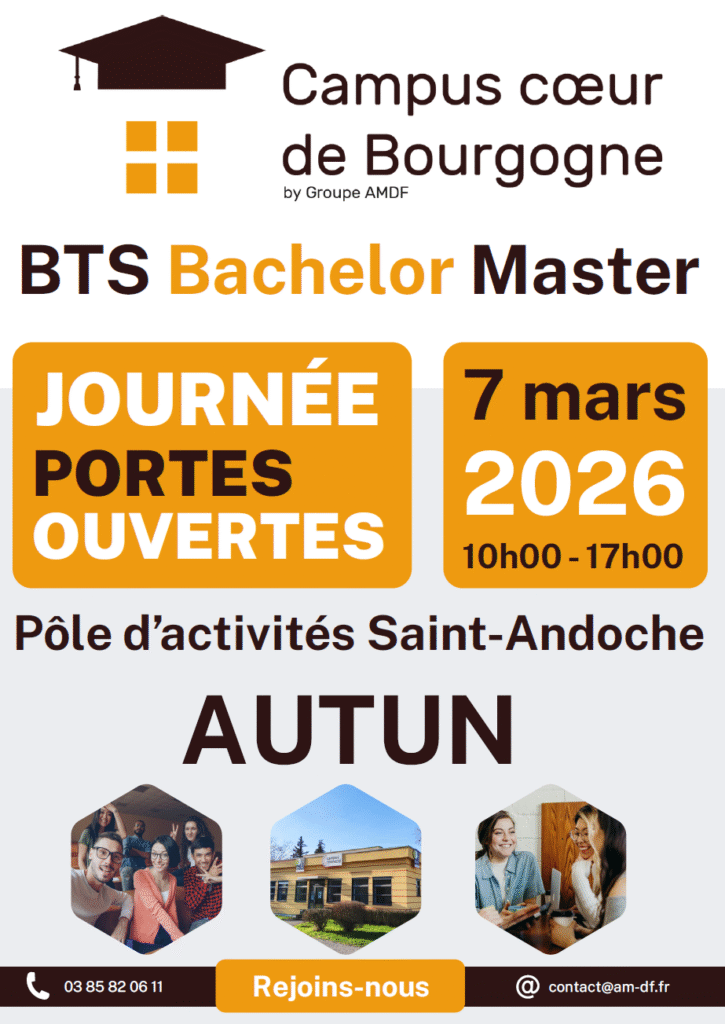 Campus Coeur de Bourgogne, portes ouvertes le 7 mars 2026