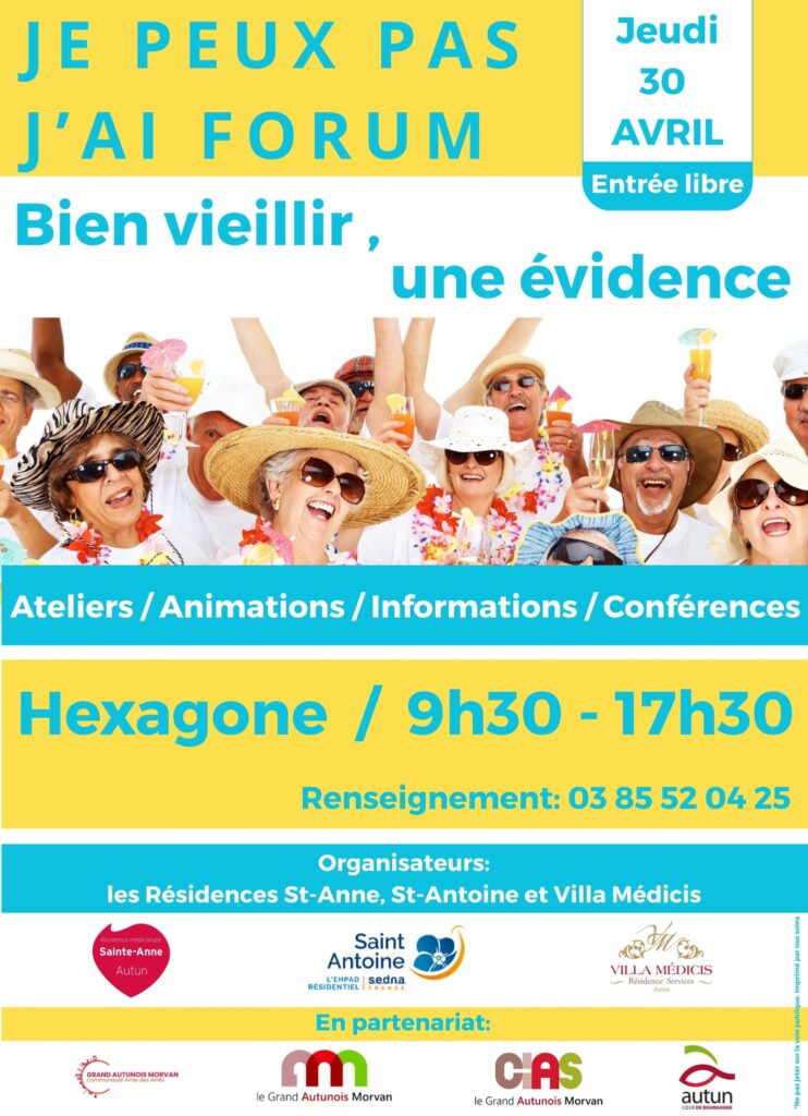 Bien vieillir, une évidence, jeudi 30 avril à l'Hexagone
