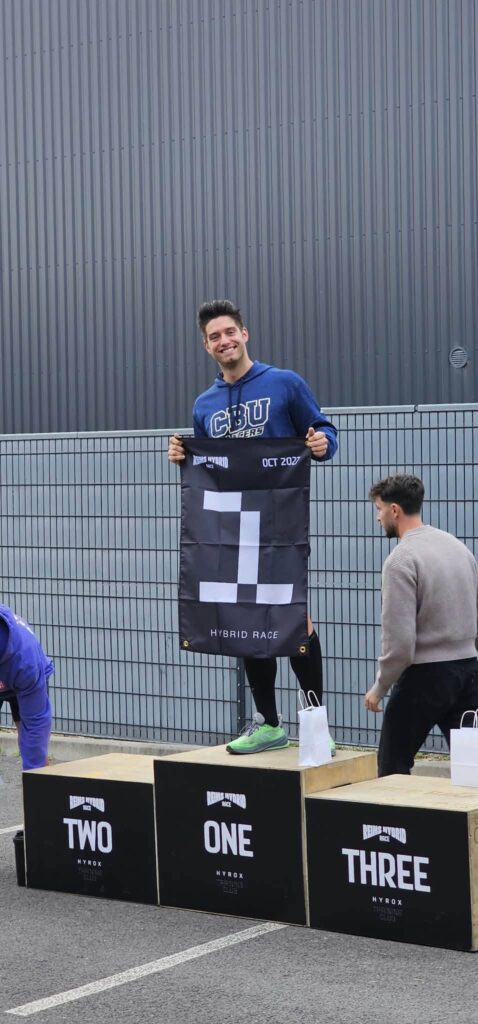 Dylan Lopes, vainqueur du Challenge Hyrox de Reims