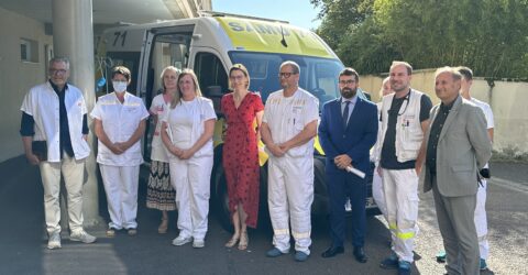 L'équipe médicale du centre hospitalier d'Autun