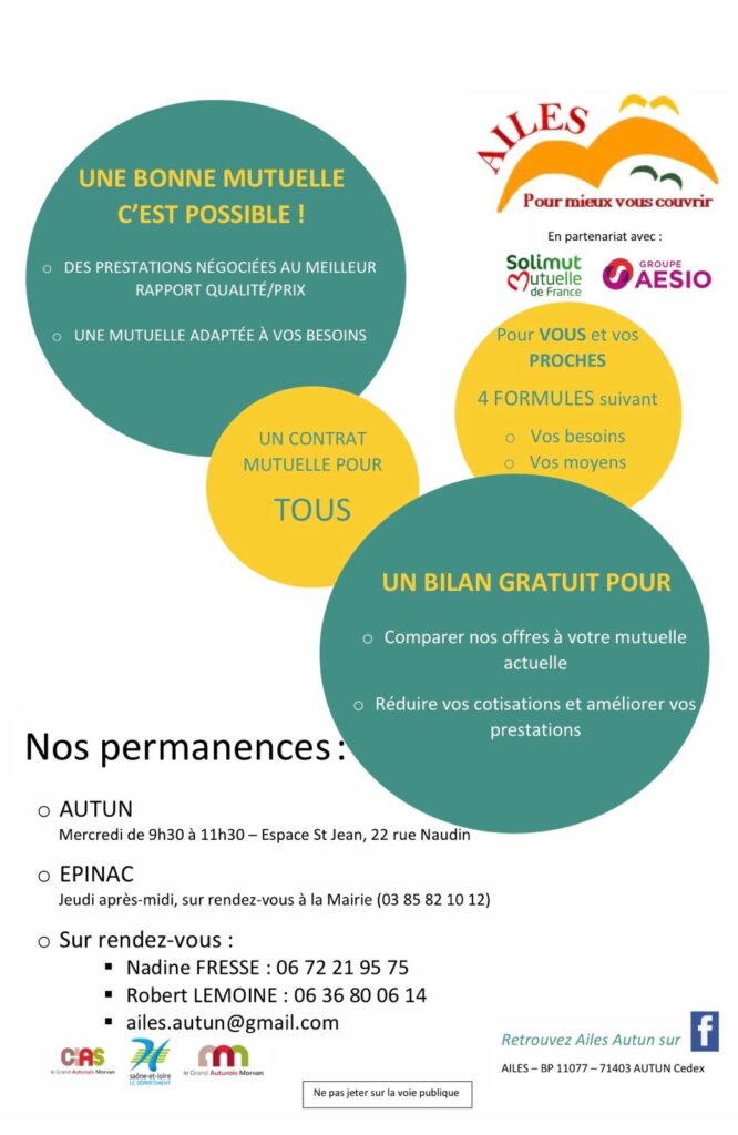 L'association Ailes d'Autun et sa mutuelle pour tous