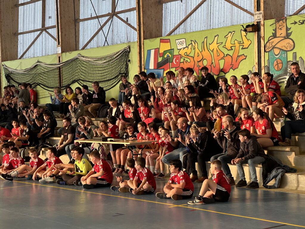 Nikola Karabatic en visite à l'Olympic Club Autunois