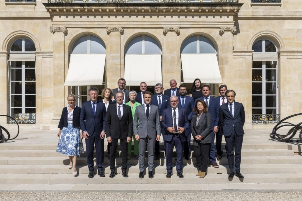 Monsieur le Maire d’Autun reçu à l’Élysée par Monsieur le Président de la République