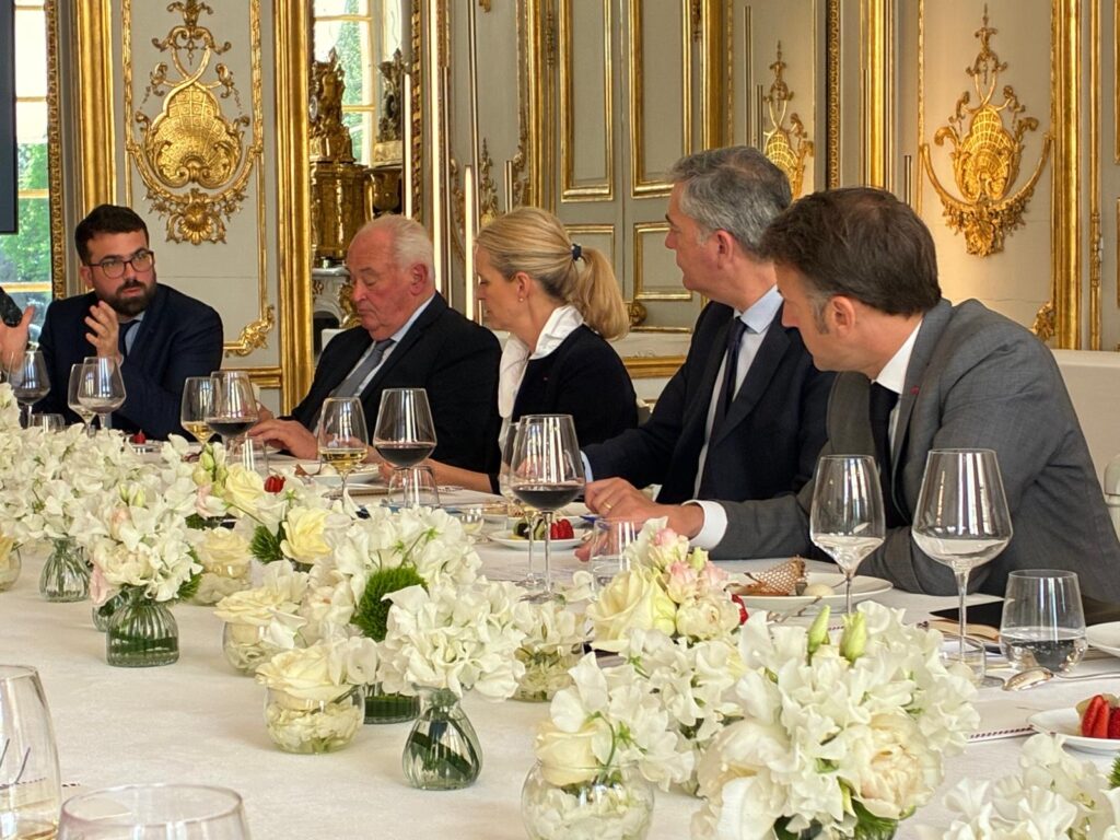 Monsieur le Maire d’Autun reçu à l’Élysée par Monsieur le Président de la République