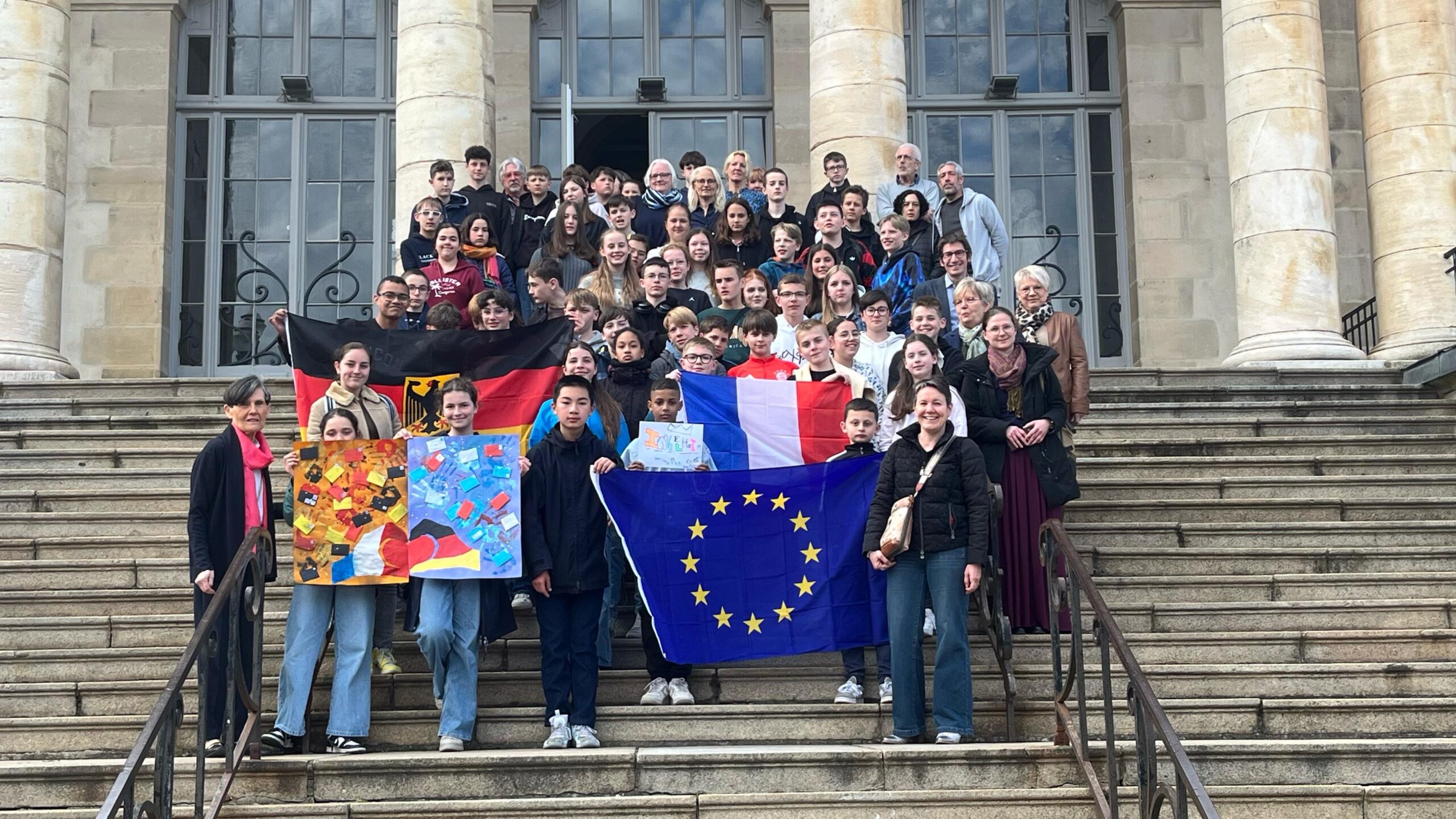 Échanges linguistiques entre collégiens autunois et allemands