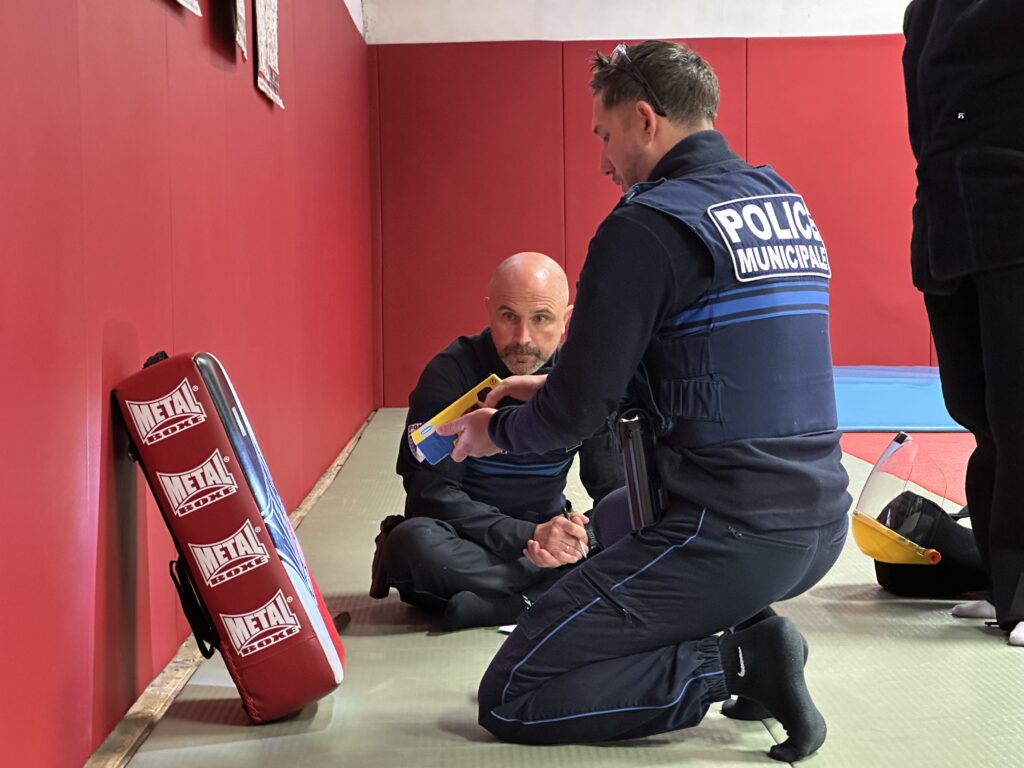 Formation taser pour les policiers municipaux d’Autun