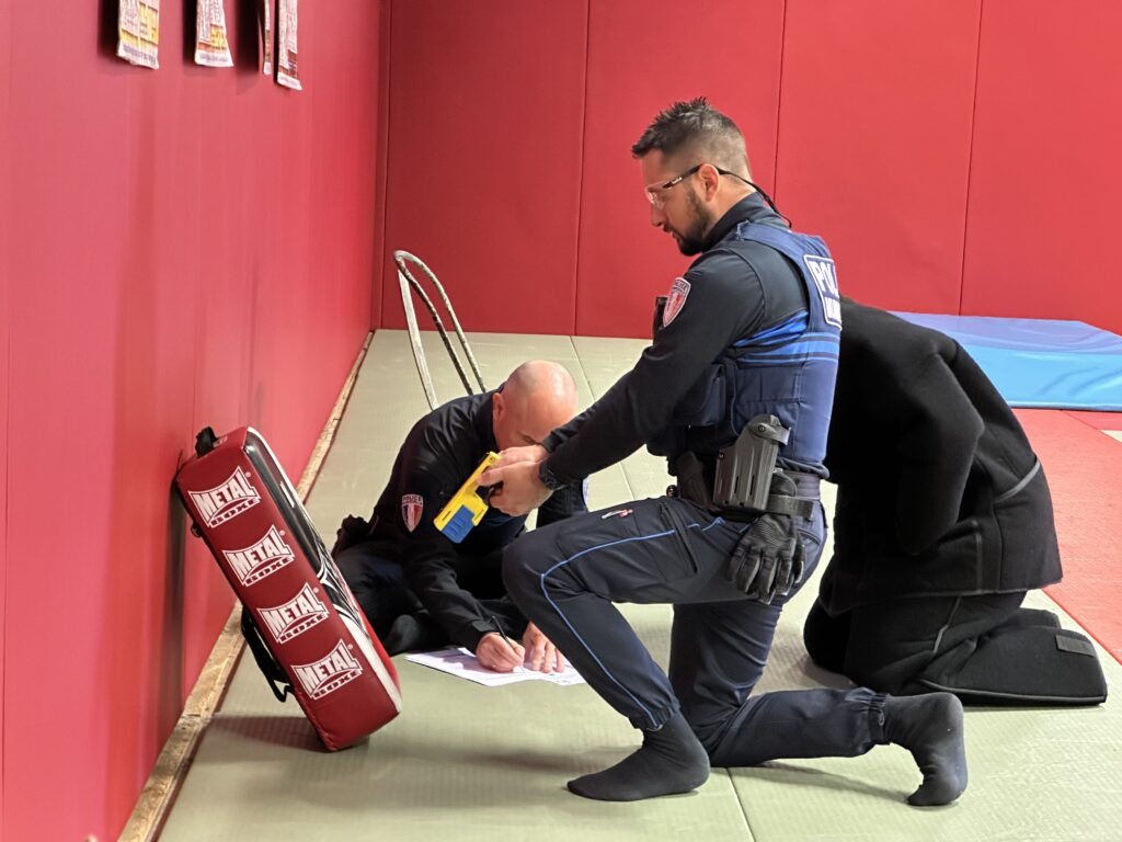 Formation taser pour les policiers municipaux d’Autun