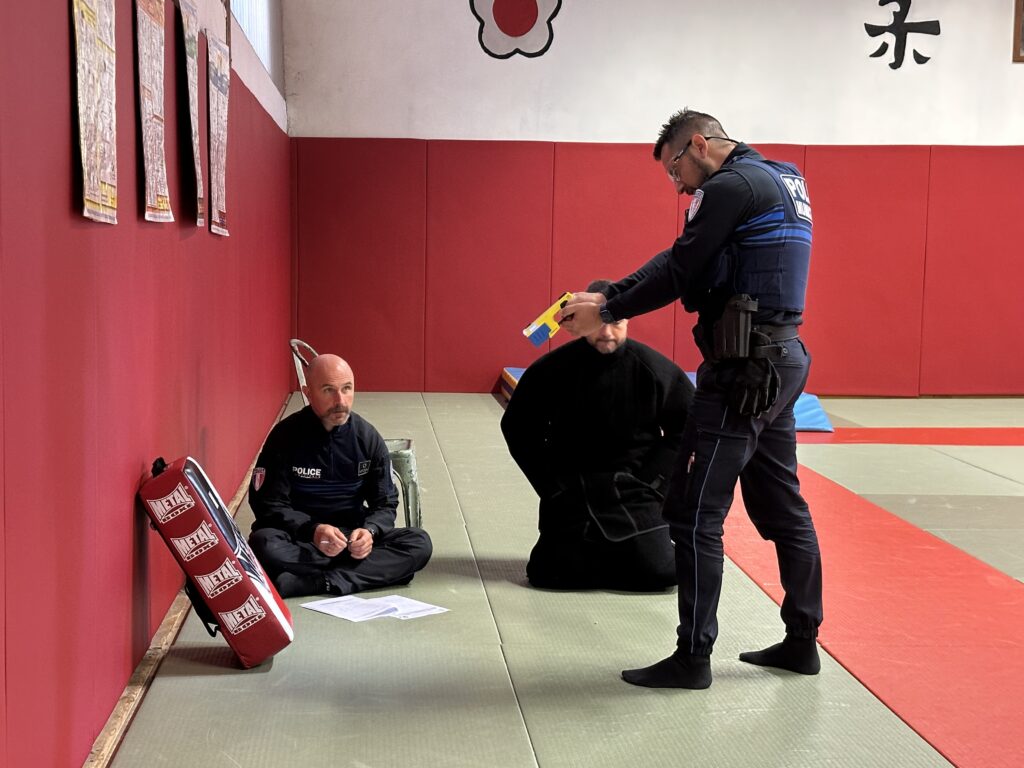 Formation taser pour les policiers municipaux d’Autun