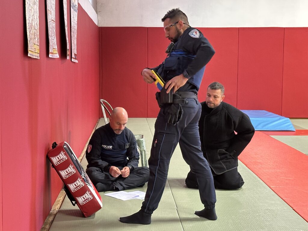 Formation taser pour les policiers municipaux d’Autun