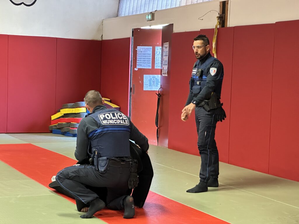 Formation taser pour les policiers municipaux d’Autun
