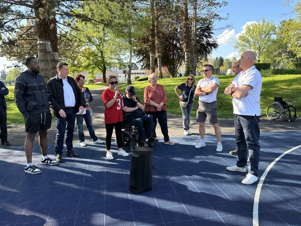 Basket 3x3, beach hand : de nouveaux terrains de sport à la base de loisirs