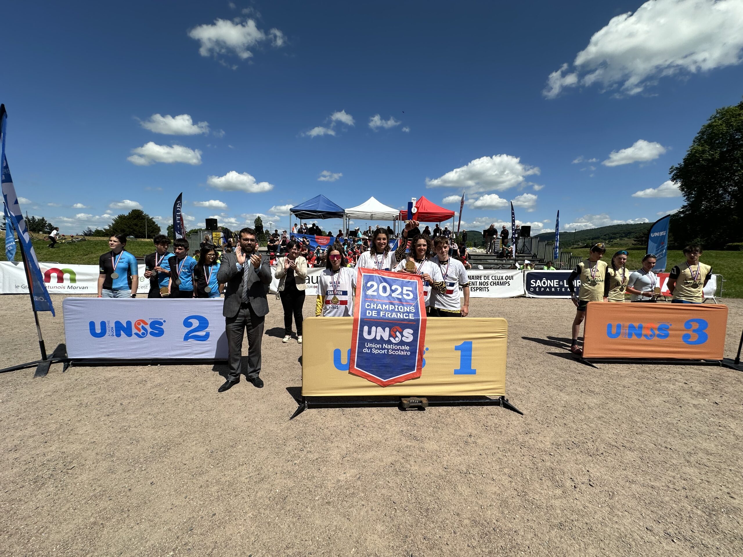 Championnats de France UNSS VTT : une semaine forte en émotions !
