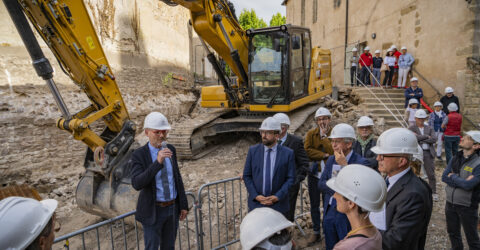 Inauguration des travaux du musée Panoptique et de ses réserves