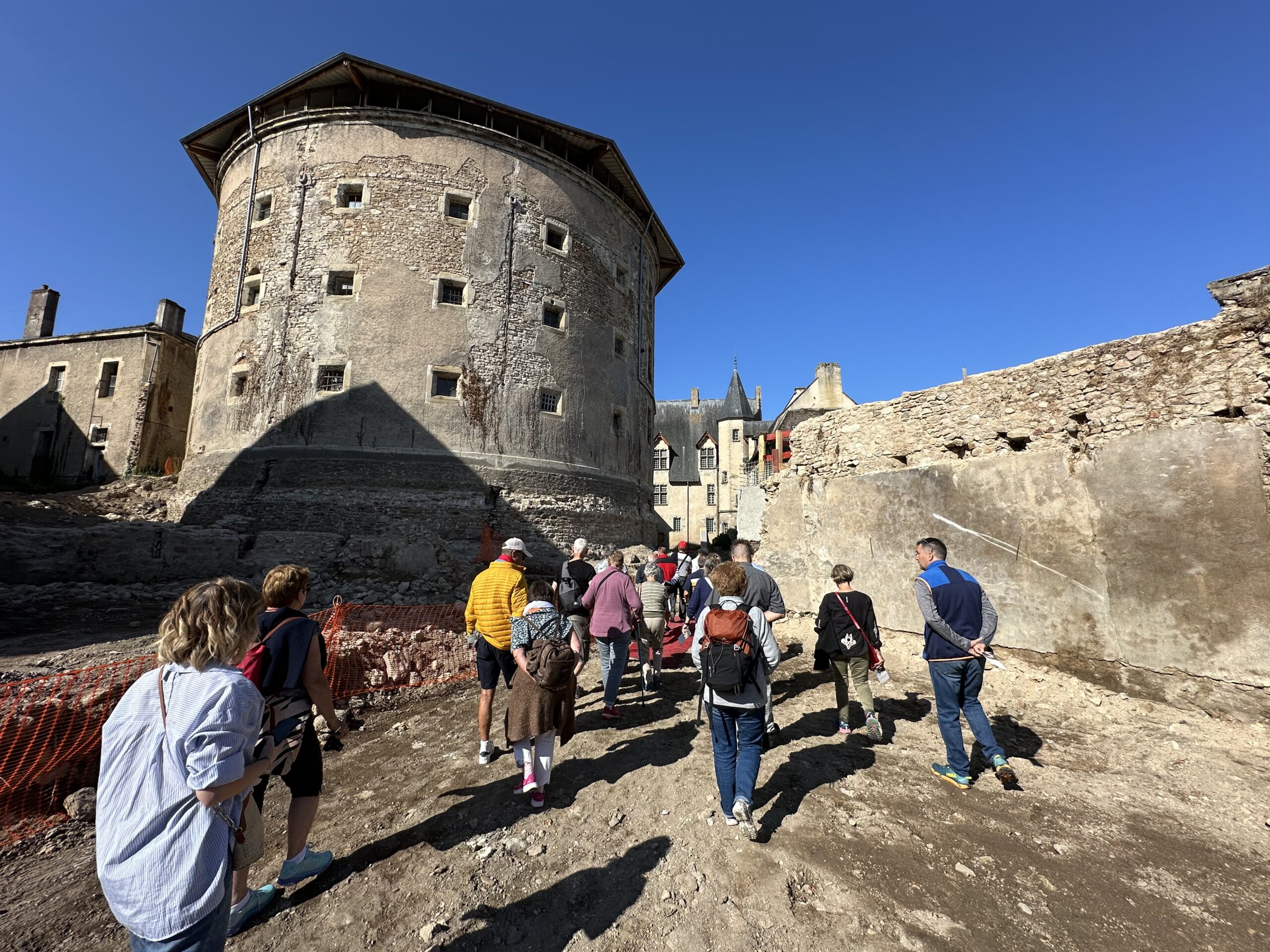 Plongée archéologique au cœur du futur musée Panoptique