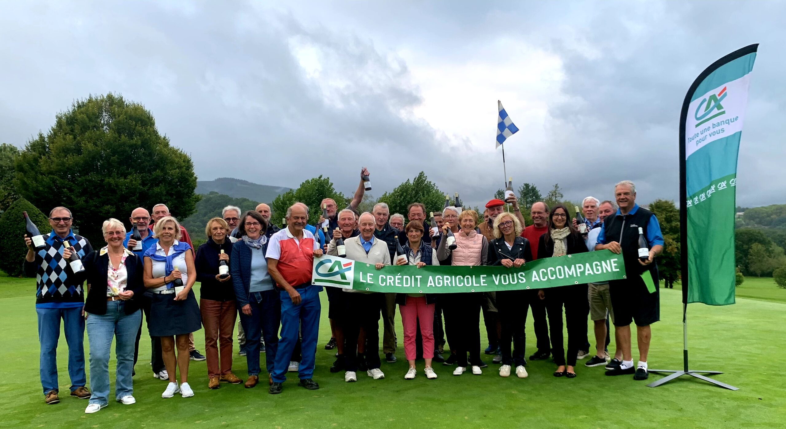 Greensome Crédit Agricole au golf d'Autun