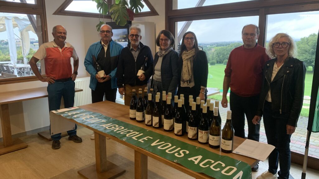 Greensome Crédit Agricole au golf d'Autun