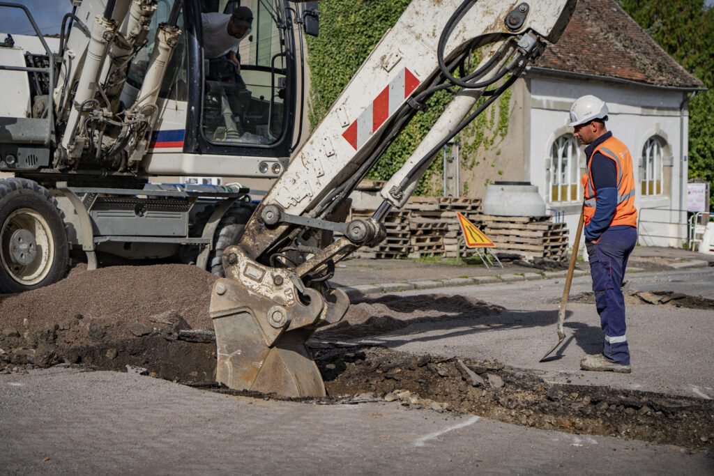 Travaux à Autun : les aménagements urbains en cours