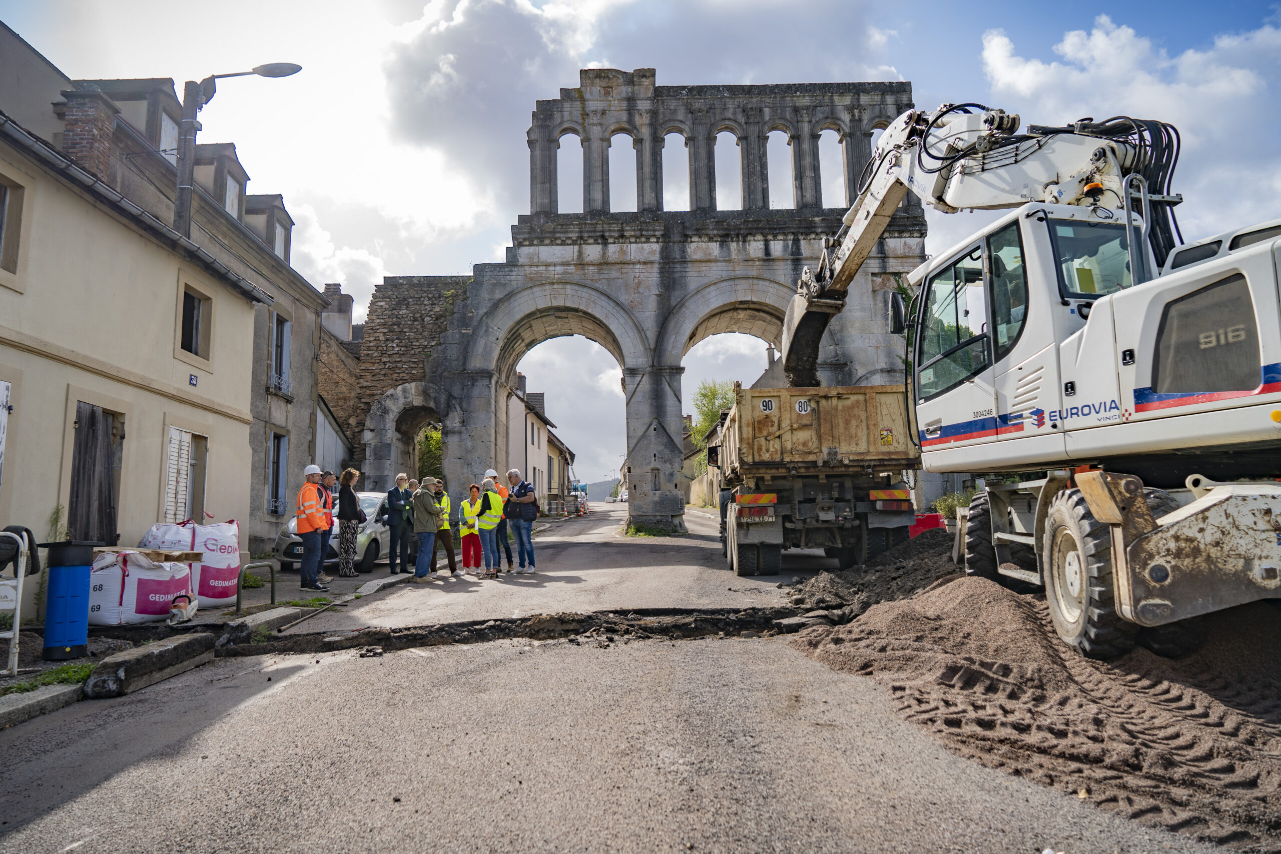Travaux à Autun : les aménagements urbains en cours