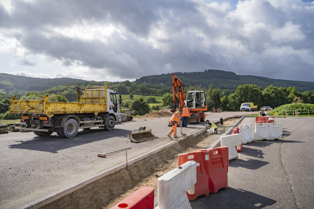 Travaux à Autun : les aménagements urbains en cours