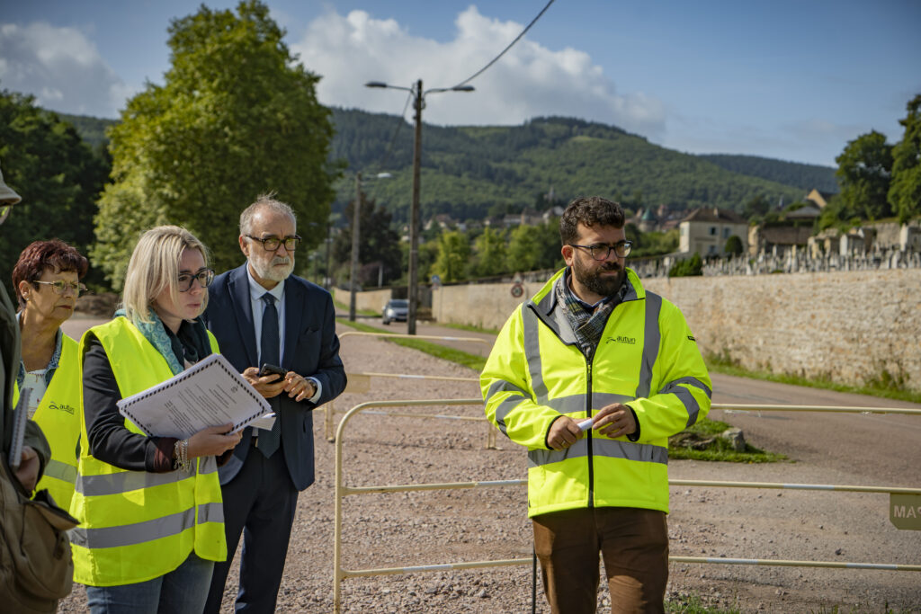 Travaux à Autun : les aménagements urbains en cours