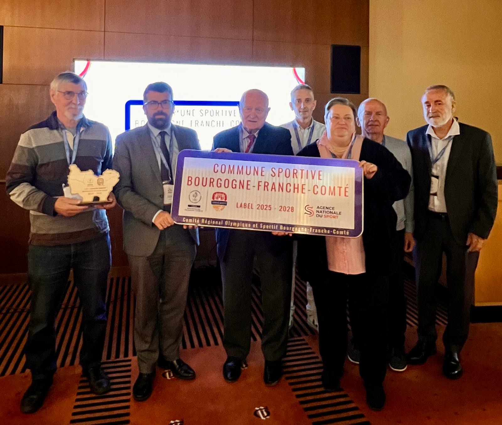 Autun, « Commune sportive de Bourgogne-Franche-Comté »