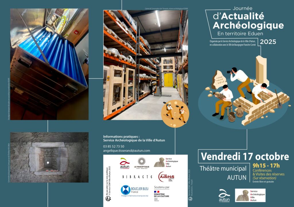 Journée d’Actualité Archéologique le 17 octobre