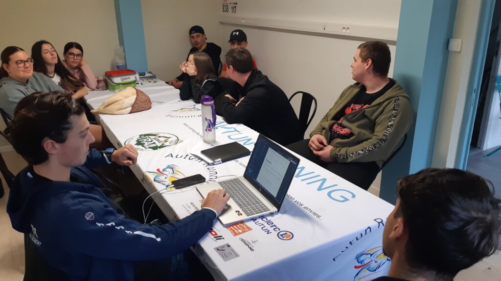 La jeunesse d'Autun Running participe à la vie associative du club