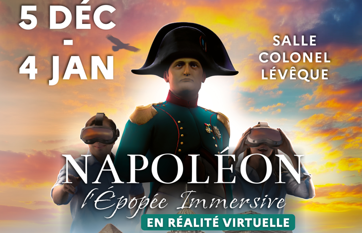 « Napoléon, l’épopée immersive », dès le 5 décembre à Autun