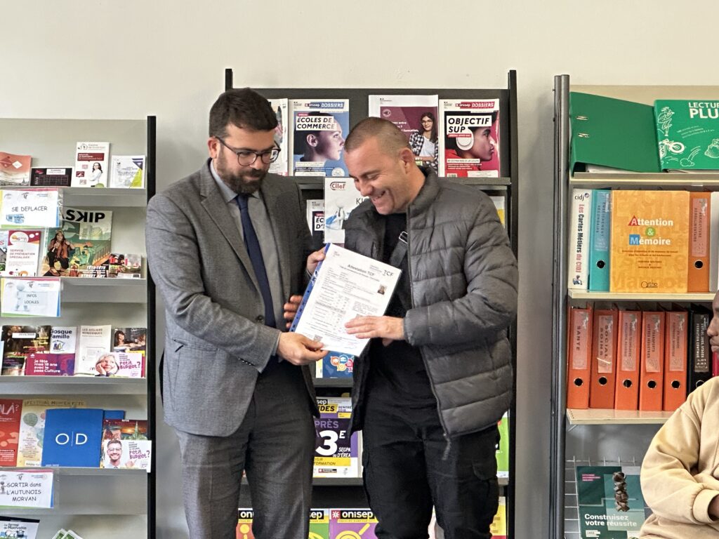 Des diplômes pour les nouveaux arrivants du Cilef