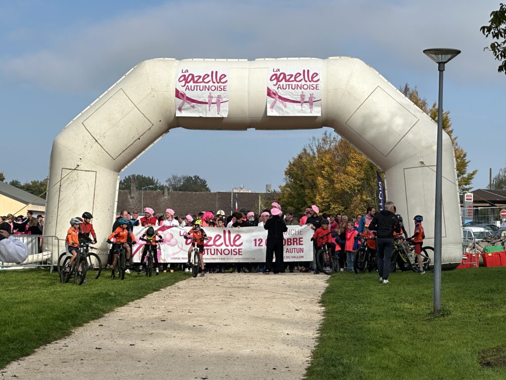 La Gazelle Autunoise : tous unis pour Octobre Rose