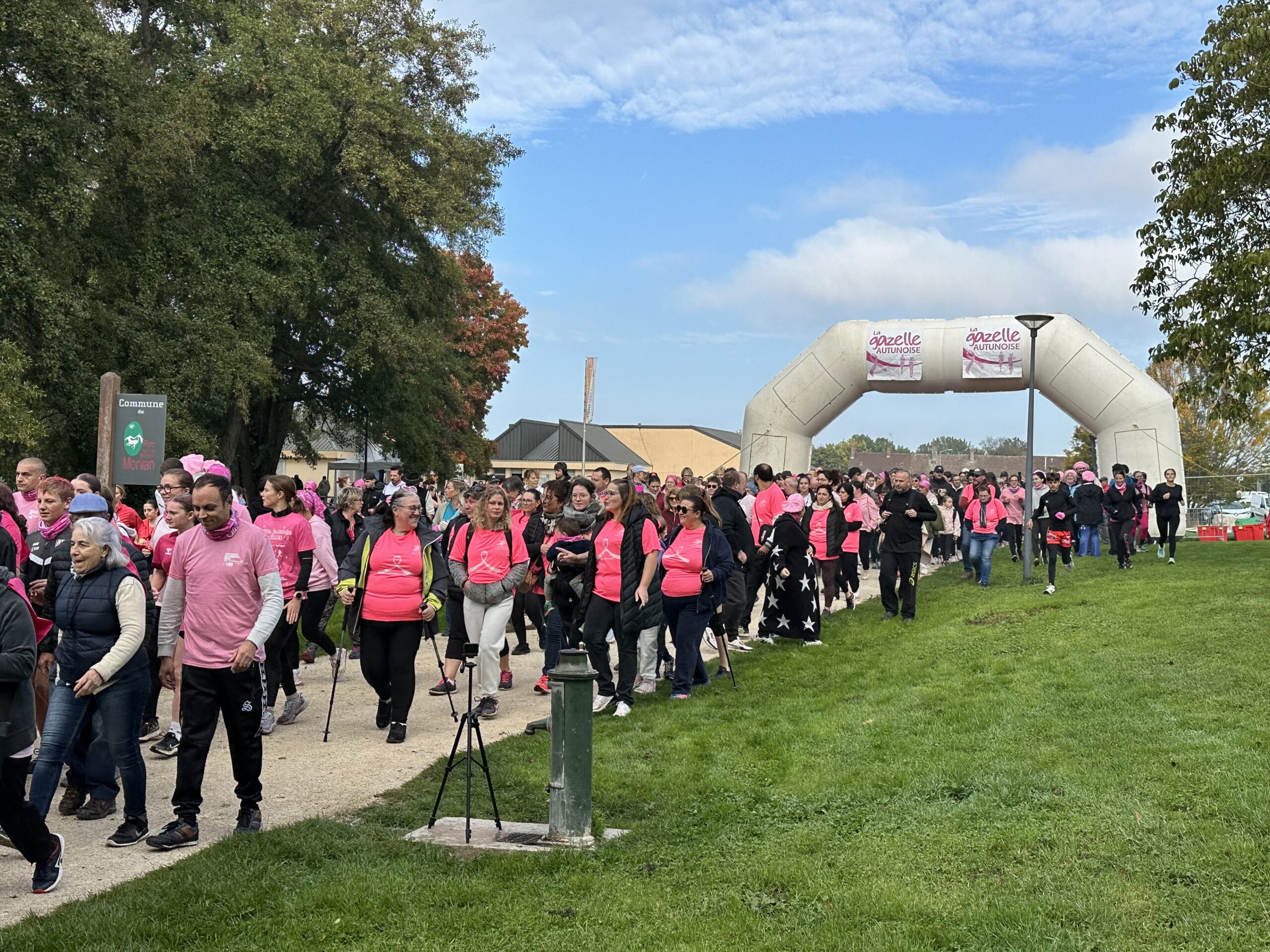La Gazelle Autunoise : tous unis pour Octobre Rose