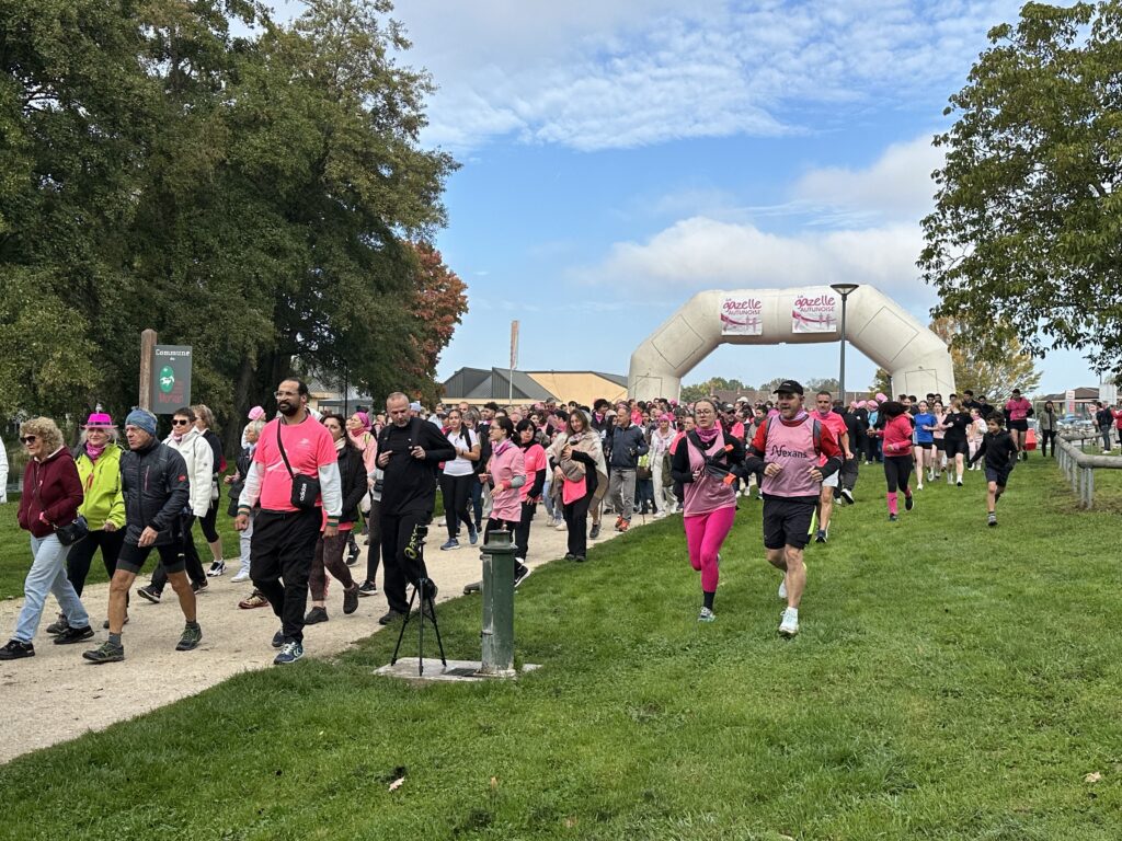 La Gazelle Autunoise : tous unis pour Octobre Rose