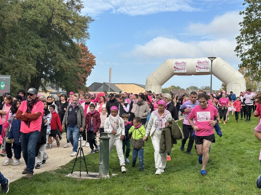 La Gazelle Autunoise : tous unis pour Octobre Rose