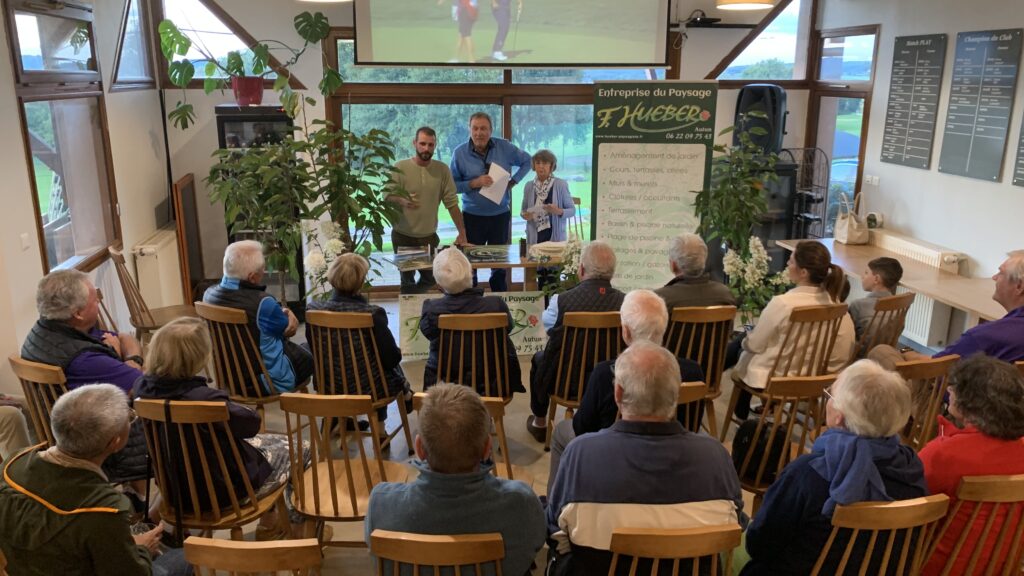 Hueber paysagiste nouveau partenaire du golf d'Autun 