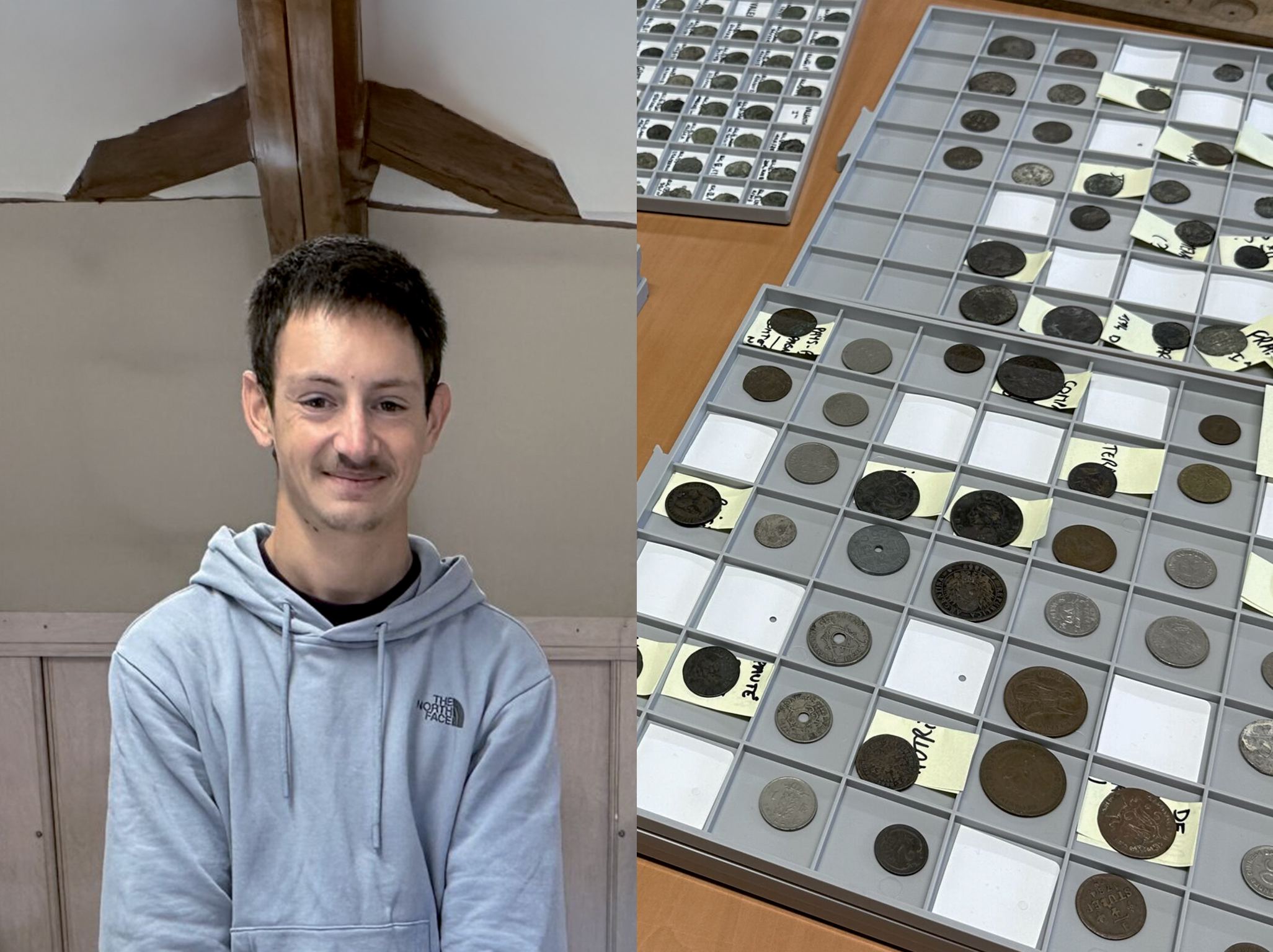 Étude numismatique au Service Archéologique d'Autun