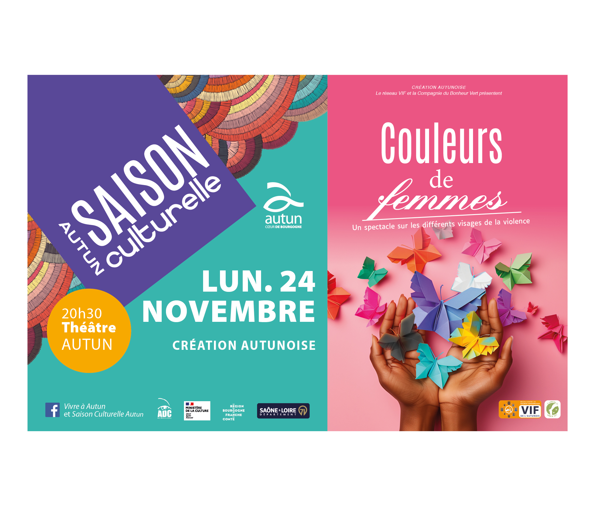 Saison culturelle : Couleurs de femmes le 24 novembre 2025