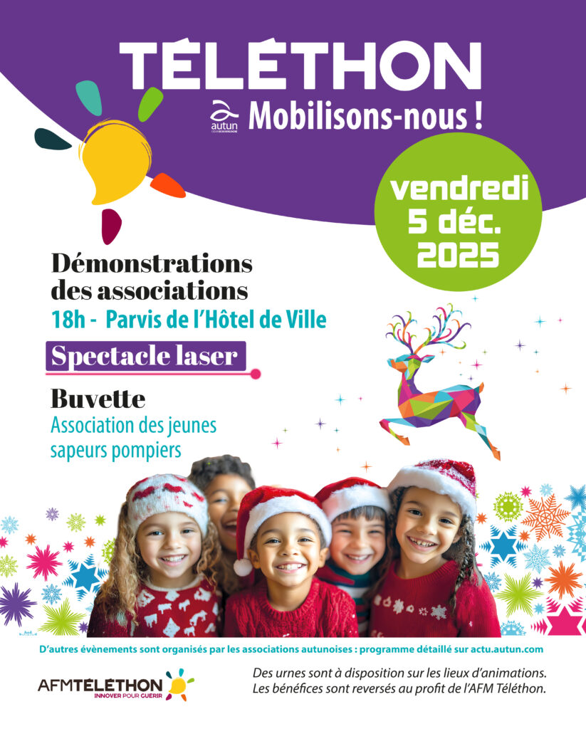 Téléthon 2025 : un week-end de solidarité les 5, 6 et 7 décembre