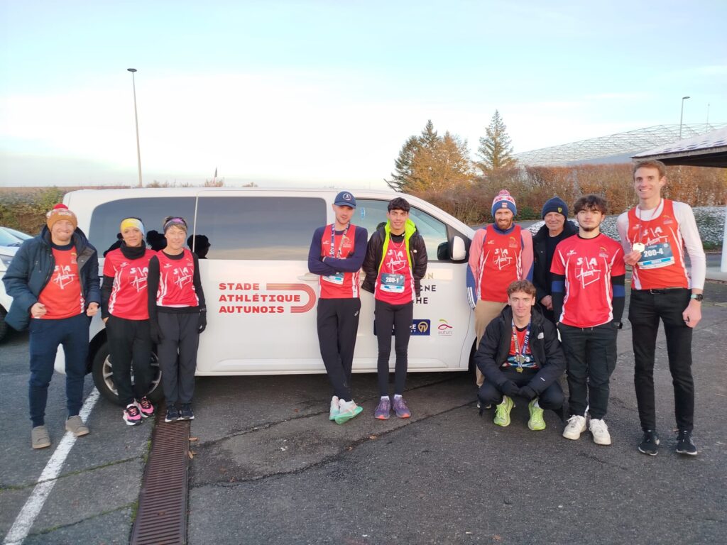 Le Stade Athlétique Autunois grandiose à l'Ekiden de Nevers !