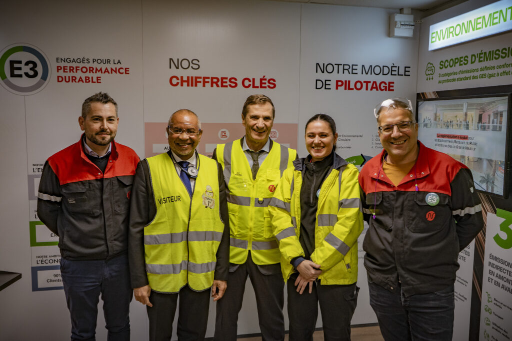 Visite du préfet à Autun