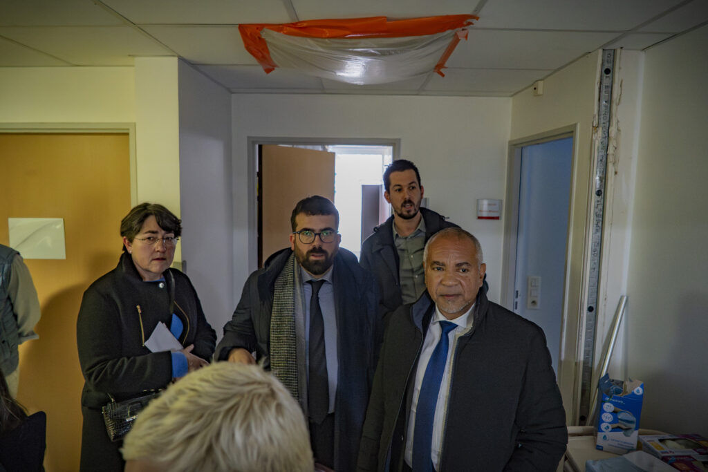 Visite du préfet à Autun