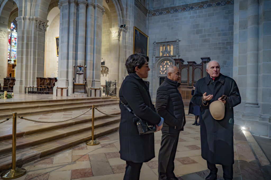 Visite du préfet à Autun