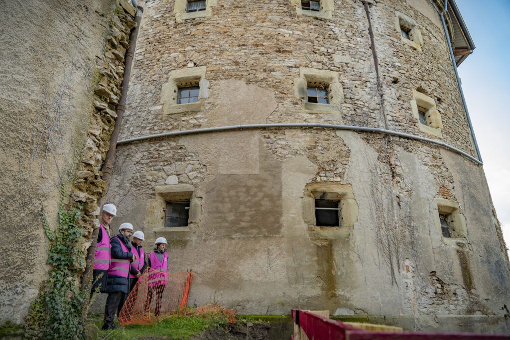Visite du préfet à Autun