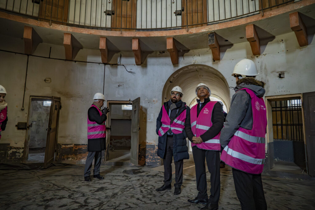 Visite du préfet à Autun