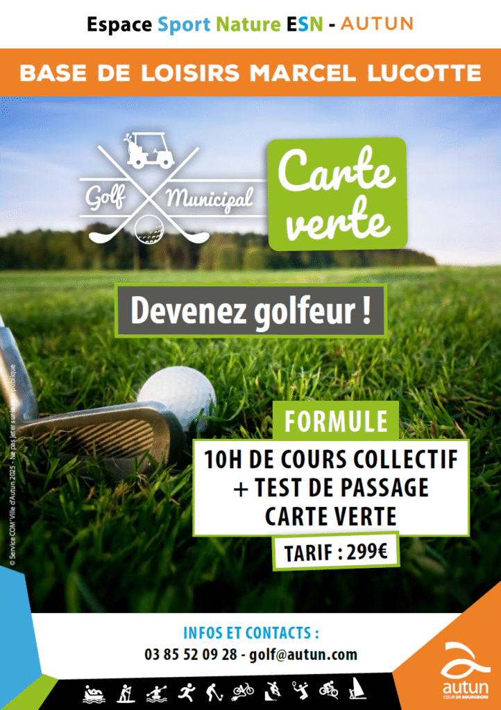 Portrait : Damien Jaillard, professeur au golf d’Autun