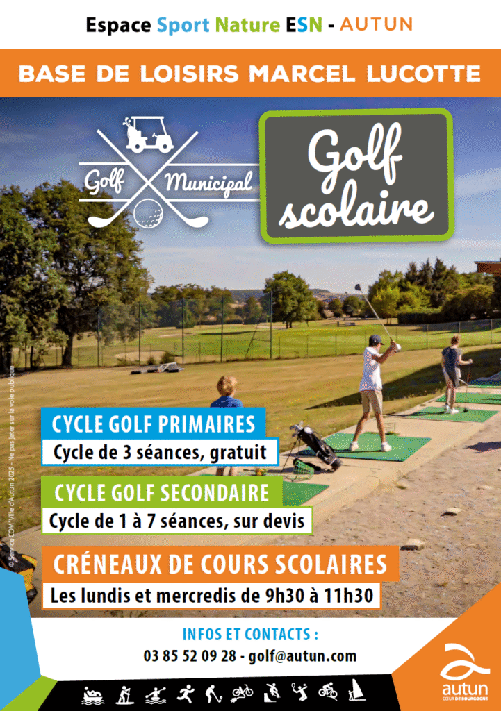 Portrait : Damien Jaillard, professeur au golf d’Autun